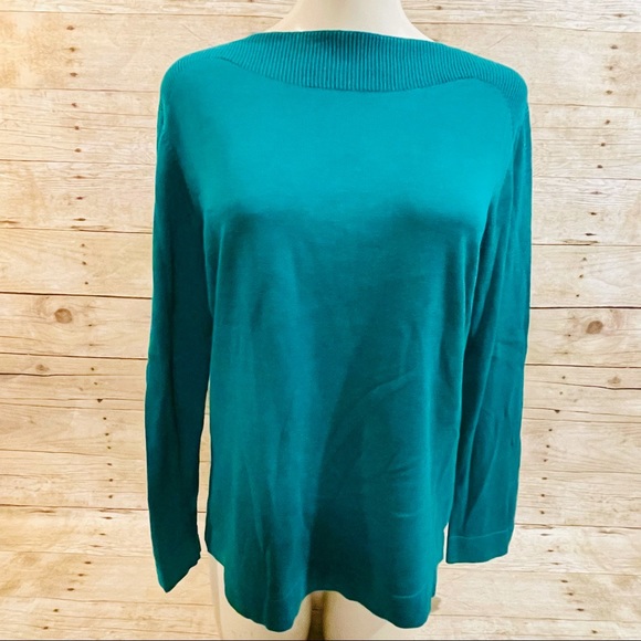 Host Pick! Investments Women’s Long Sleeve Sweater in Petite XL - Picture 1 of 8